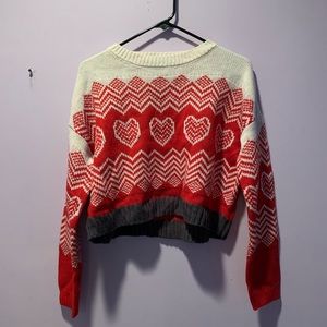 Cropped Christmas sweater